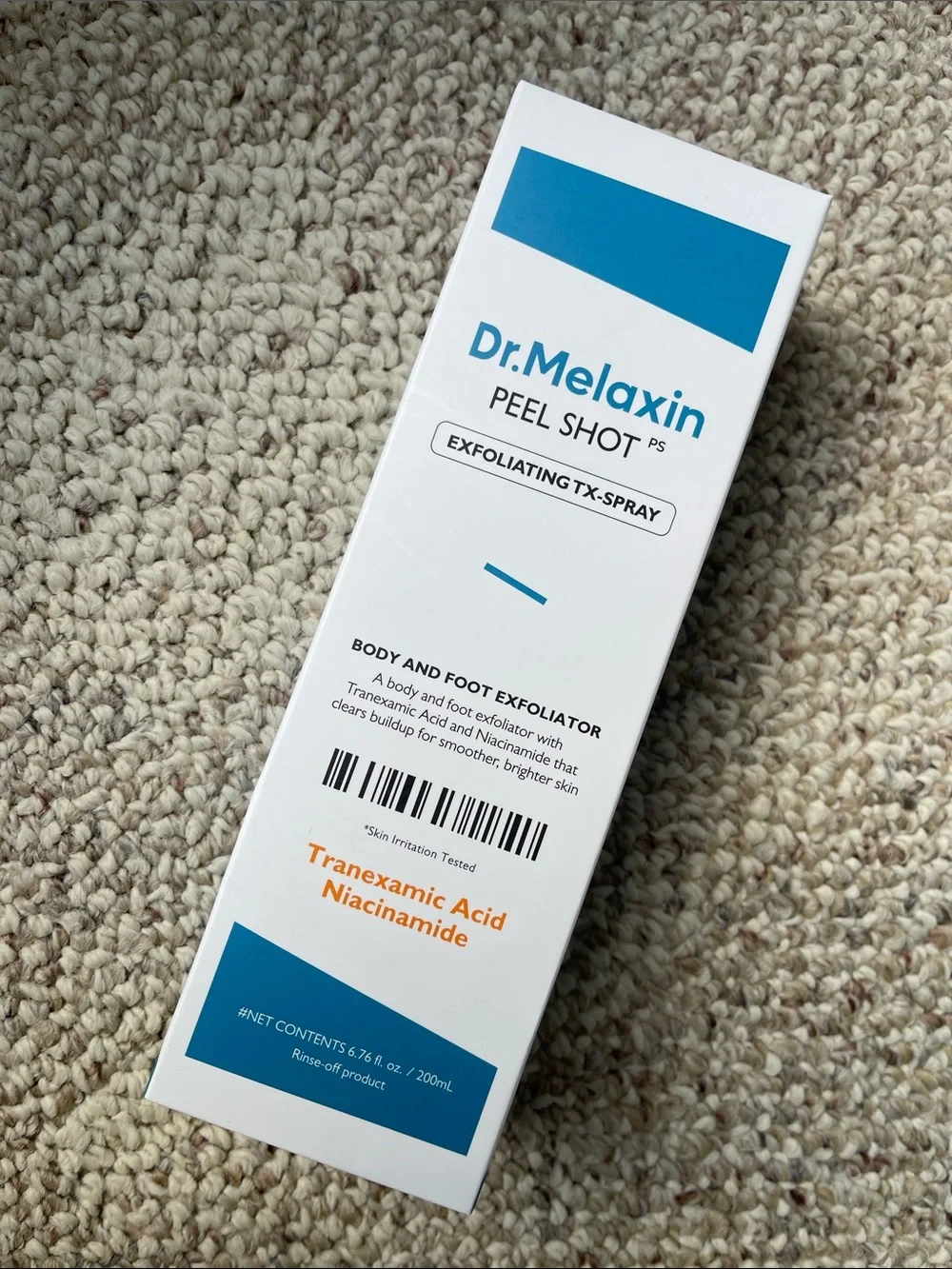 Dr.Melaxin TX-Capsule Body Cream, Peel Shot PS, Neck Cream